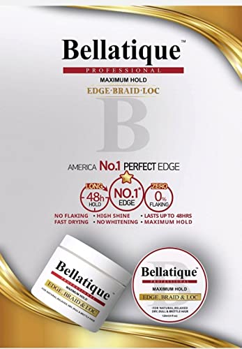 Bellatique Professional Edge Braid & Loc Gel - Maximum Hold 4 Oz - ANNS BEAUTY SUPPLY